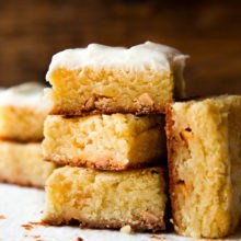 1 bowl white chocolate brownies