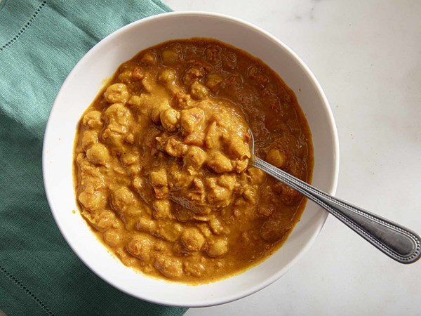 10-minute chana masala