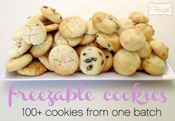 100+ cookies from 1 mix