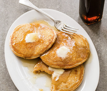 100 percent whole-wheat pancakes
