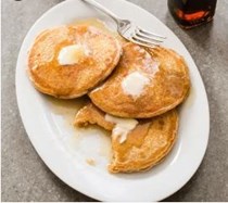 100 percent whole-wheat pancakes