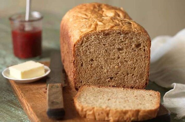 100% whole wheat bread for the bread machine