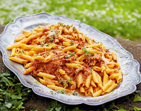 12-hour rabbit Bolognese