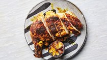 12-minute saucy chicken breasts with limes