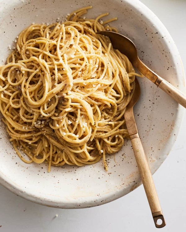 15 minute easy cacio e pepe