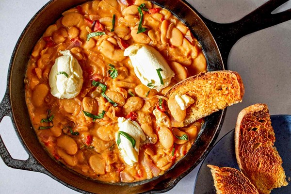 15-minute Tuscan-style beans
