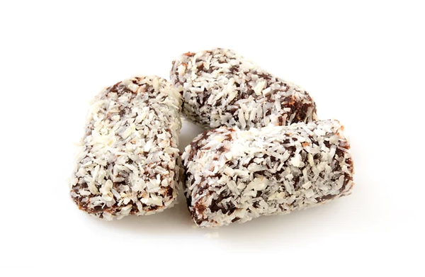 2-ingredient date and coconut rolls