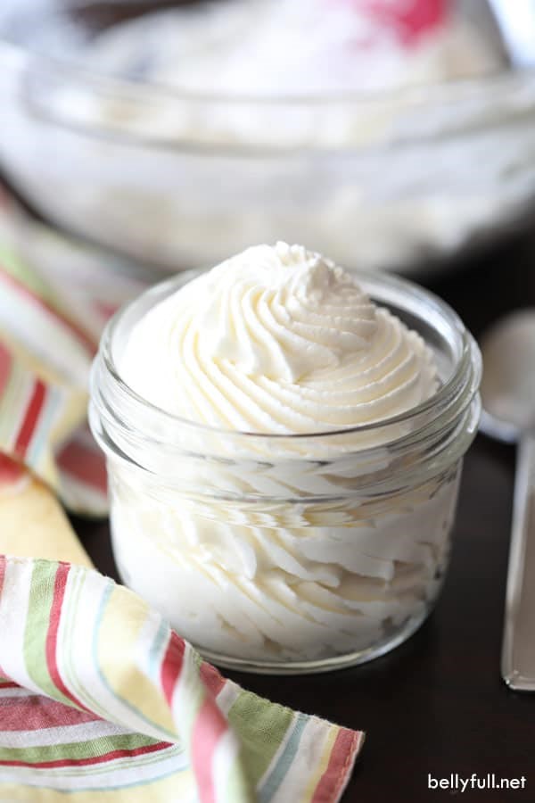 2 ingredient easy homemade whipped cream