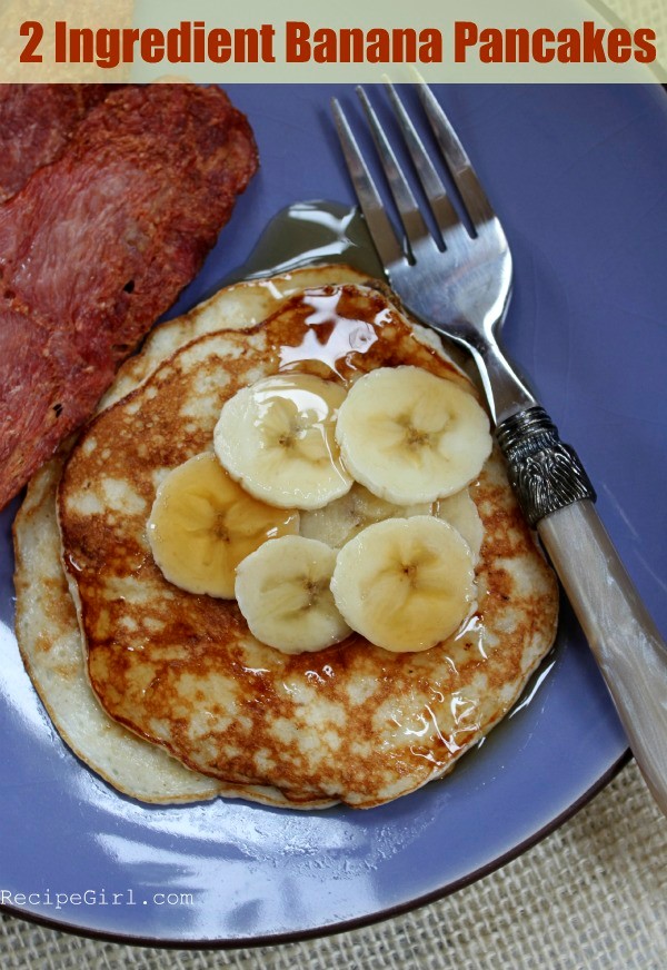 2 ingredient pancakes