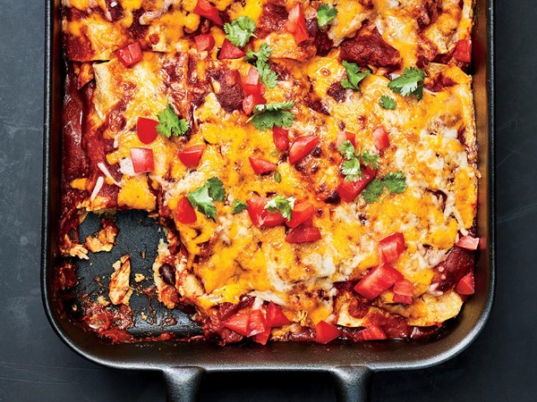 20-minute chicken enchiladas