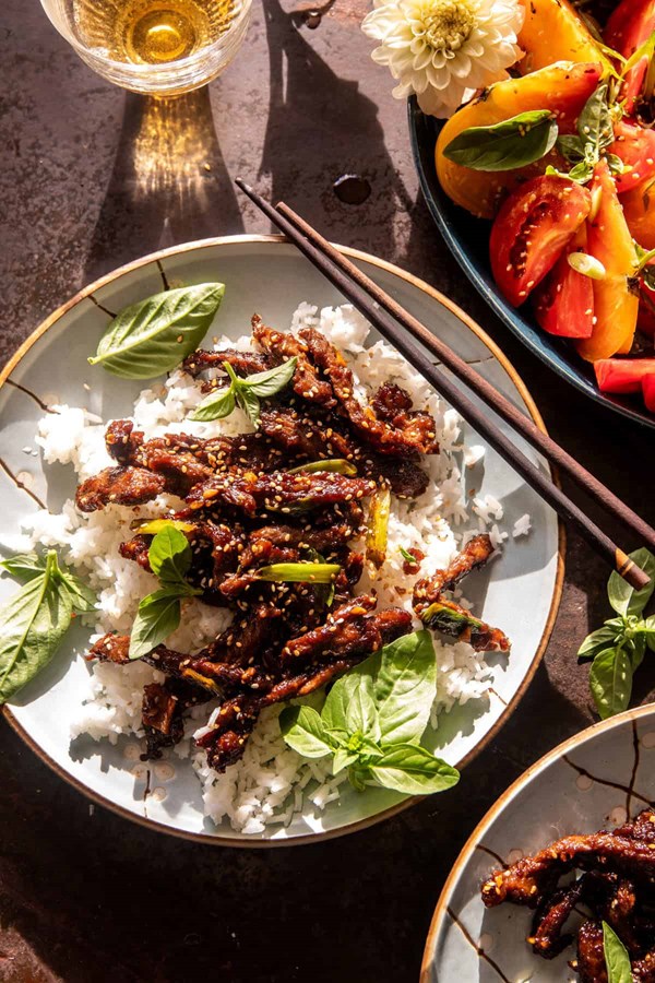 20 minute crispy Mongolian beef