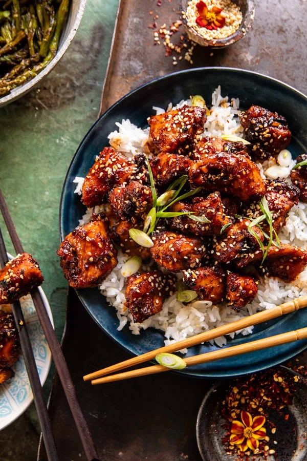 20 minute honey garlic chicken