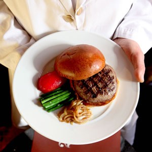 ‘21’ Club hamburger 