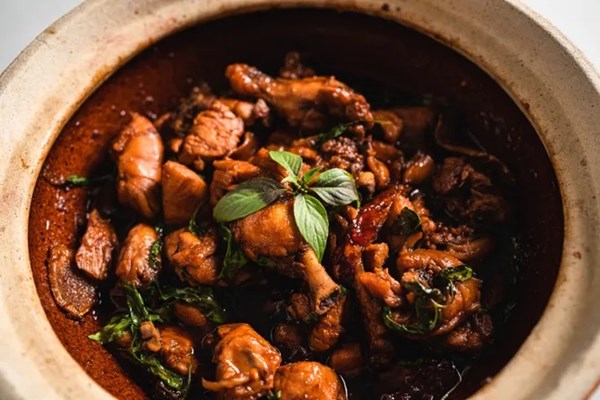 3-cup chicken with fish sauce