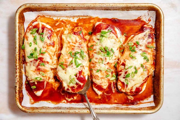 3-ingredient baked BBQ chicken