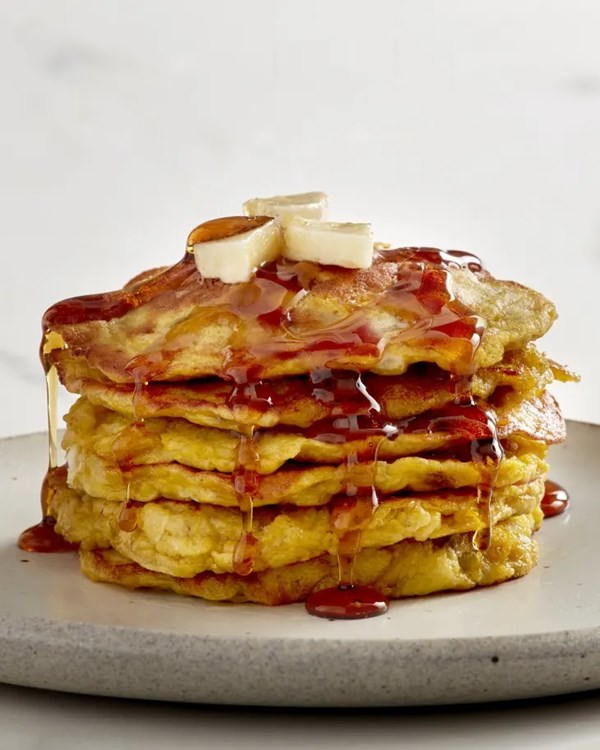 3-ingredient banana pancakes