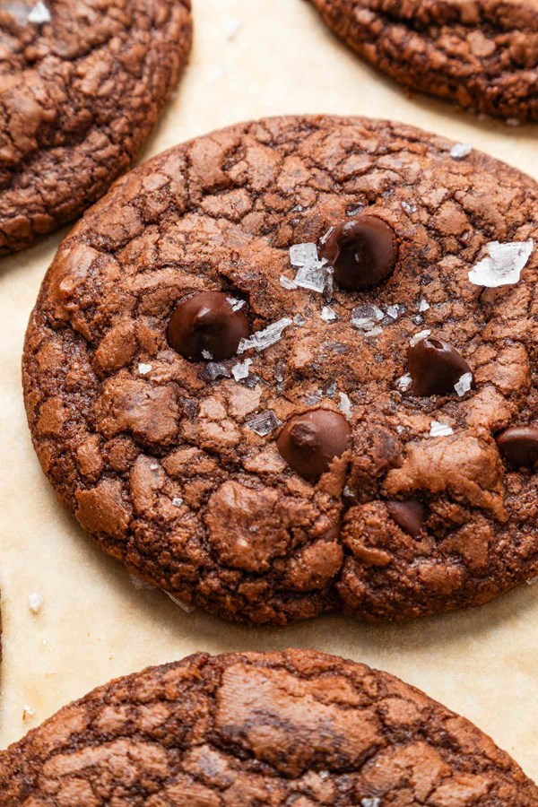 3-ingredient brownie cookies