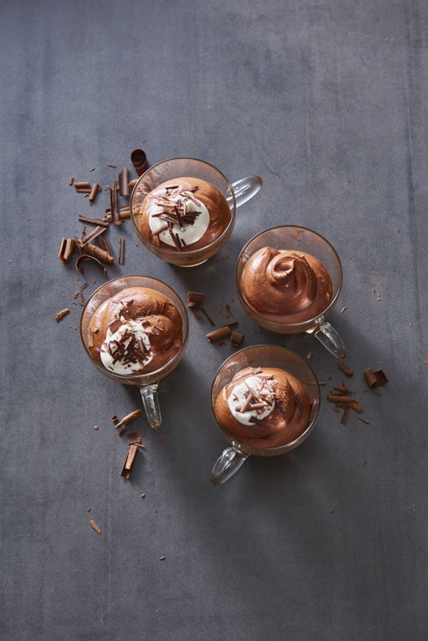 3-ingredient chocolate mousse