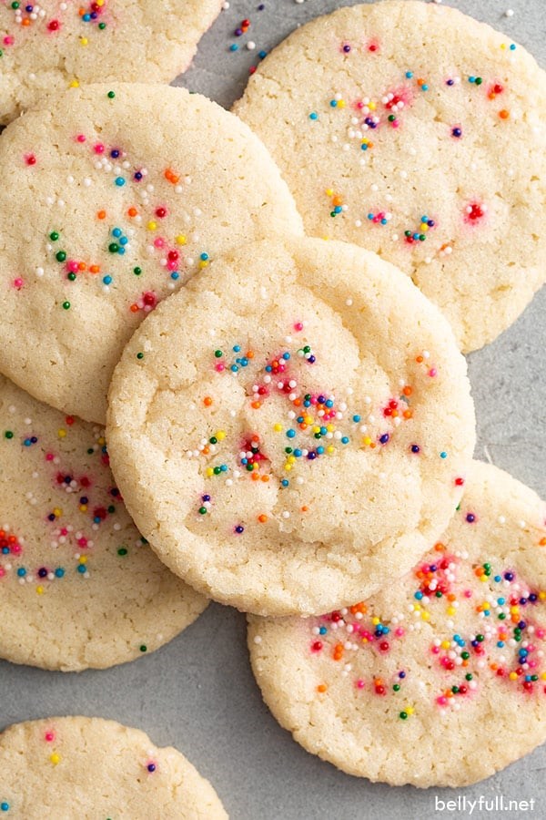 3 Ingredient easy sugar cookies