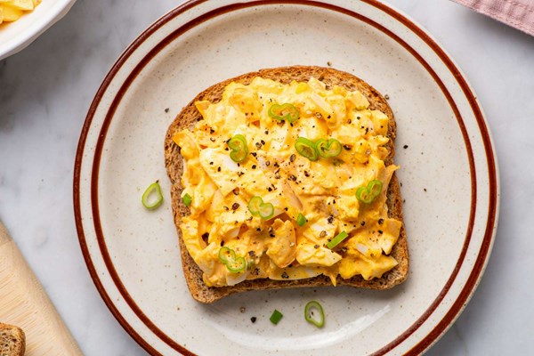 3-ingredient kimchi egg salad