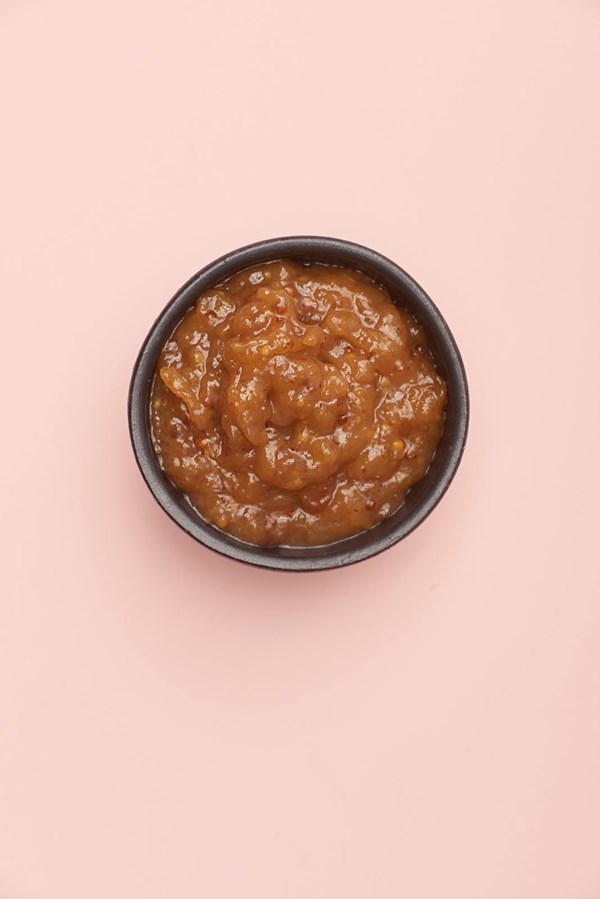 3-ingredient maple-mustard onion sauce