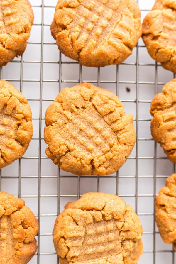 3 ingredient PB cookies