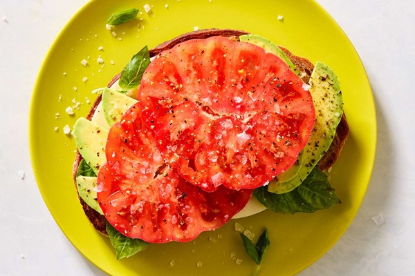 3-minute tomato sandwich