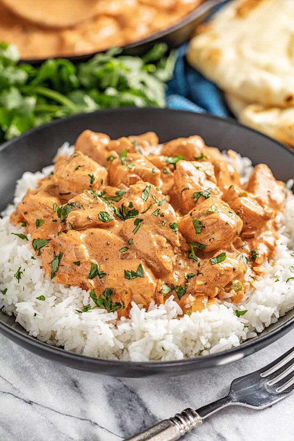 30-minute butter chicken