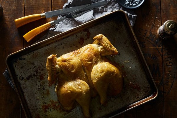 30-minute roast chicken