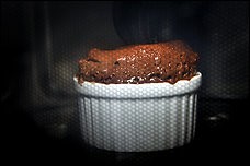 30-second chocolate cake