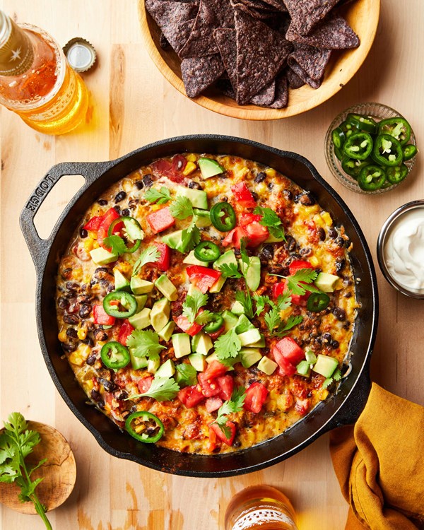 4-can skillet nacho dip
