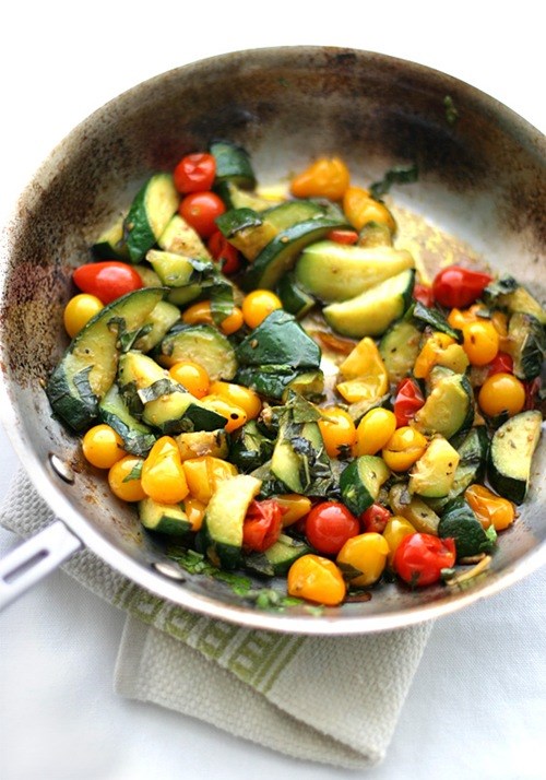 47: Zucchini and tomato trifolati