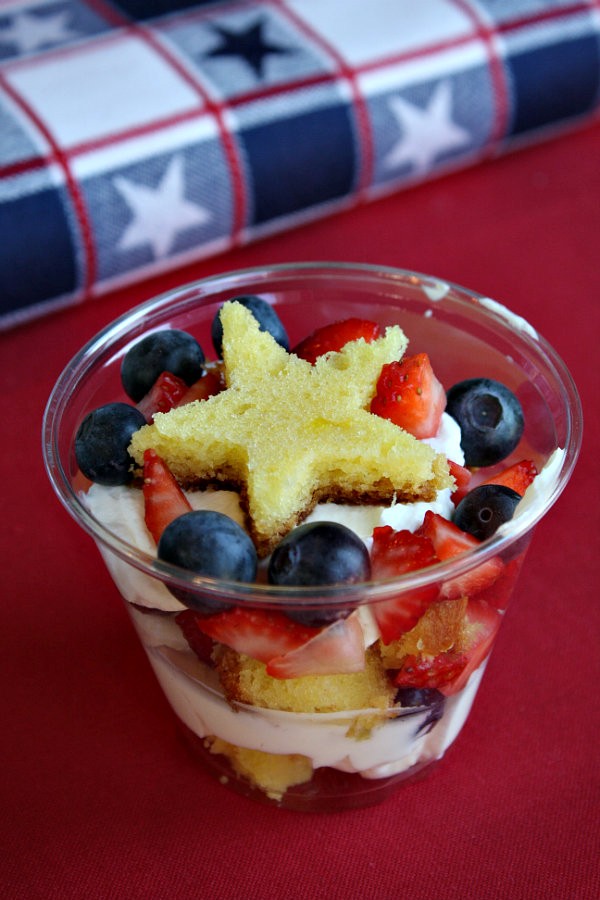 4th of July fresh berry trifles recipe | Eat Your Books