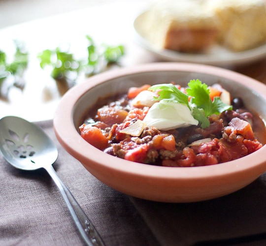 5-ingredient chili