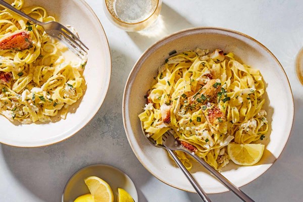 5-ingredient crab pasta
