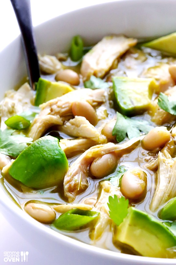 5-ingredient easy white chicken chili