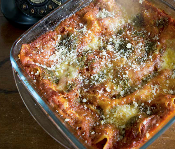 5 ingredient lentil lasagne