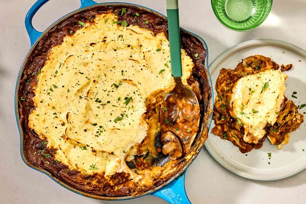 5-ingredient lentil shepherd's pie