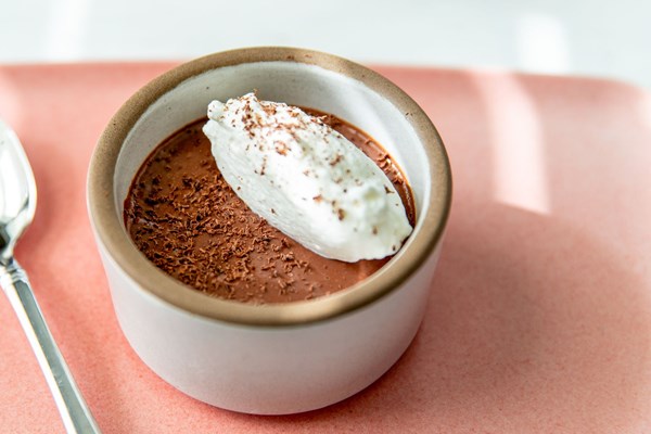 5-minute chocolate mousse 