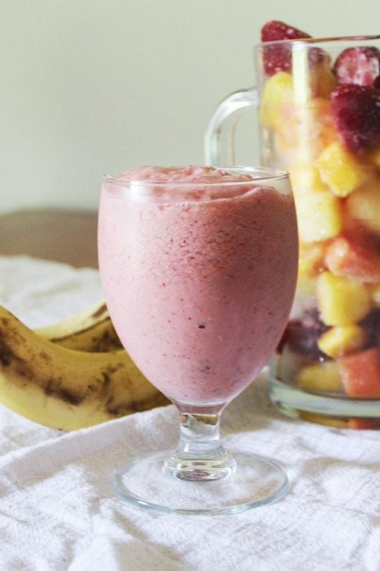 5-minute vegan breakfast smoothie