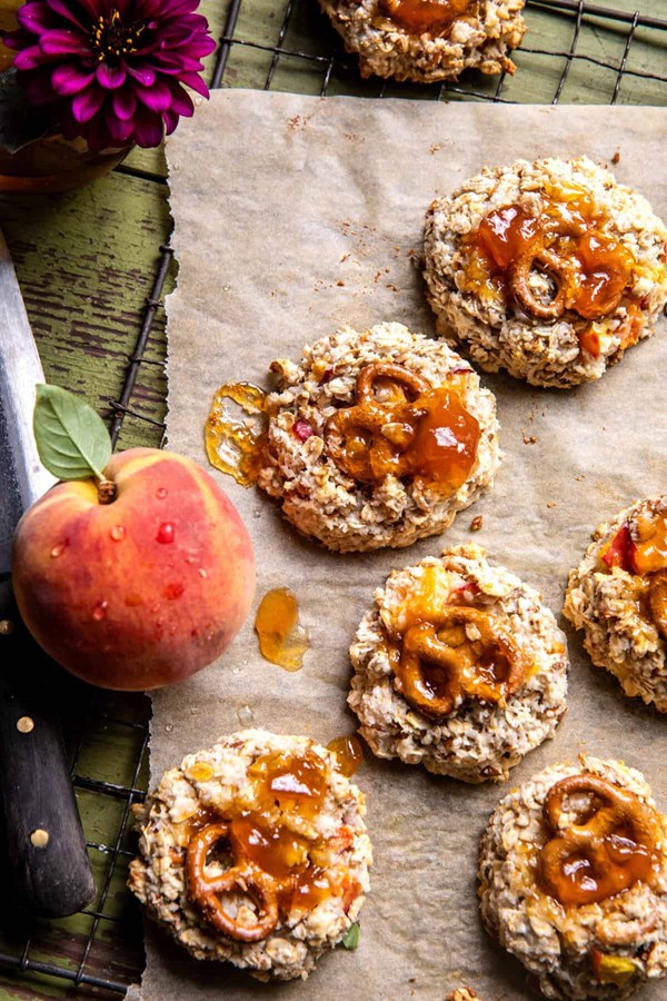 6 ingredient peach magic cookies