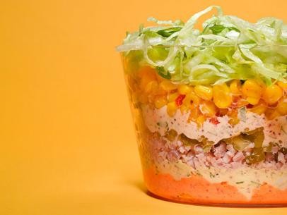 7-layer deviled egg dip