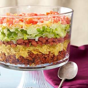 8-layer taco salad