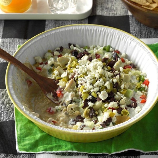 9-layer Greek dip