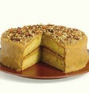 A better banana cake with caramel frosting