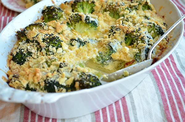 A better broccoli-cheese casserole