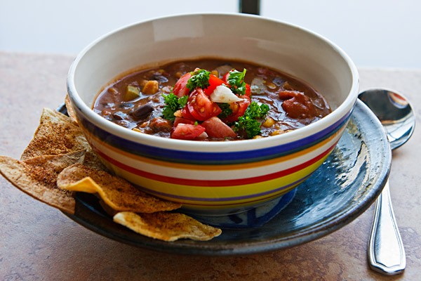 A big pot of really good chili