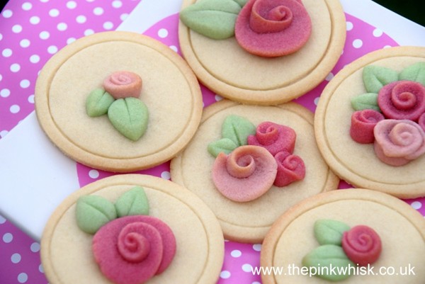 A bouquet of biscuits