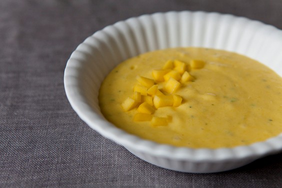 A bowl of mango sunshine