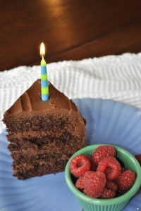A chocolate cake that’s got it all
